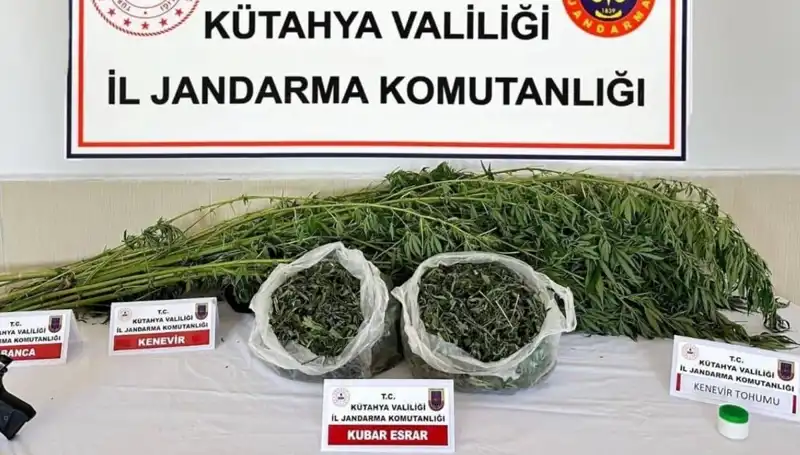 Kütahya’da Uyuşturucu Operasyonu: Bir Kişi Yakalandı