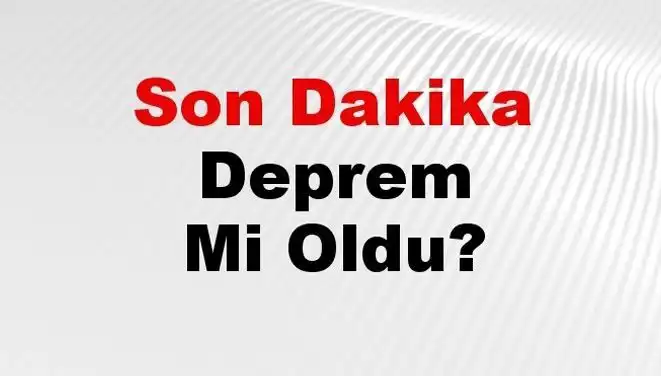 Malatya'da Son Dakika Deprem! Merak Uyanan Olayın Ayrıntıları Burada!