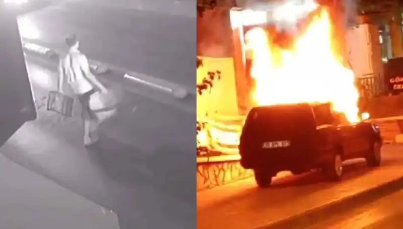 Boşanma Sürecinde İkna Edemeyince Aracını Yaktı: Şok Olay!