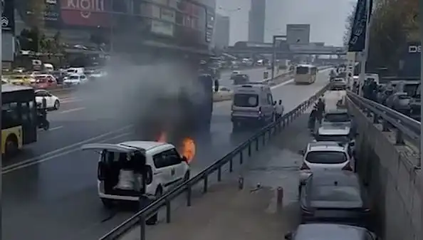 Yanan Araca TOMA ile Anında Müdahale: Olayın Ayrıntıları!
