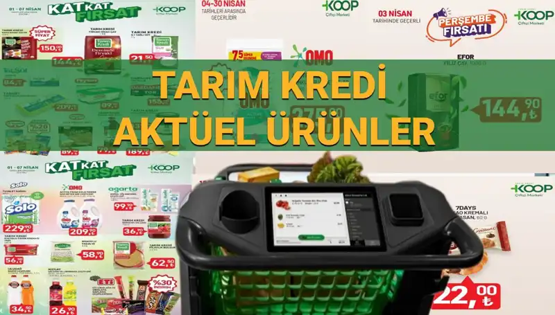 Tarım Kredi Kooperatifi Marketleri'nde Nisan Ayı İndirimleri: Temel Gıda ve Daha Fazlası!