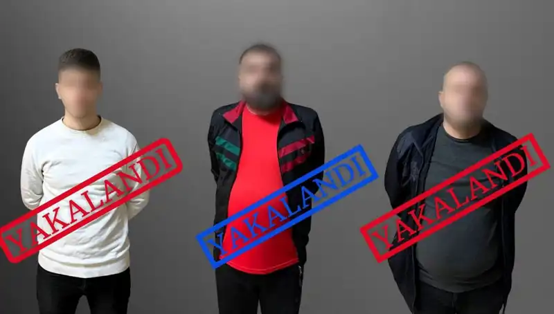 Gürcistan'da Yakalanan Kırmızı Bültenle Aranan Üç Suçlu Türkiye'ye Geri Döndü