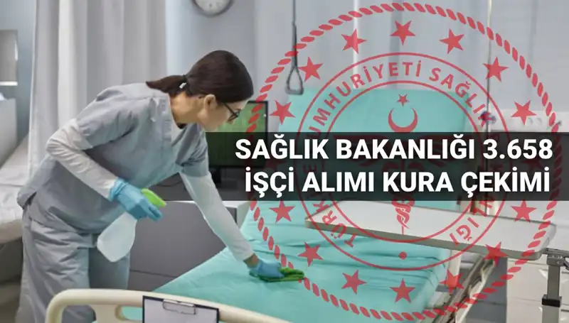 Sağlık Bakanlığı 2025 Yılı İşçi Alımı Kura Takvimi ve Nihai Liste Açıklandı