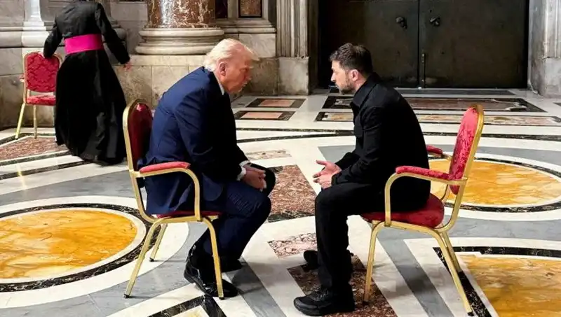 Zelenski, Trump ile Vatikan'daki Görüşmeyi Övdü: "En İyi Anlaşmamız Oradaydı"